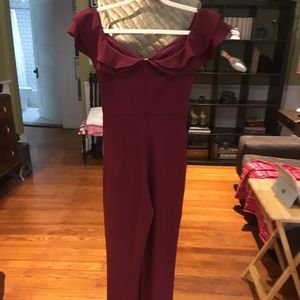 Cabernet Colored Jumpsuit/Romper